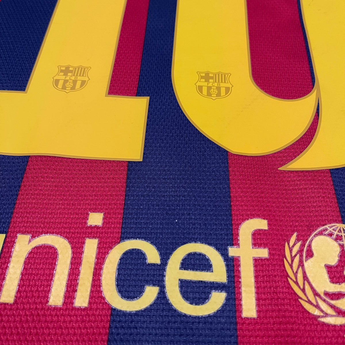 Barcelona 2013/14 home LONG SLEEVES x Messi #10 (M)