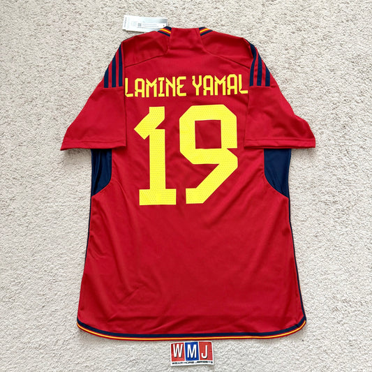 Spain 2022/23 home x Lamine Yamal #19 (M) *BRAND NEW WITH TAGS