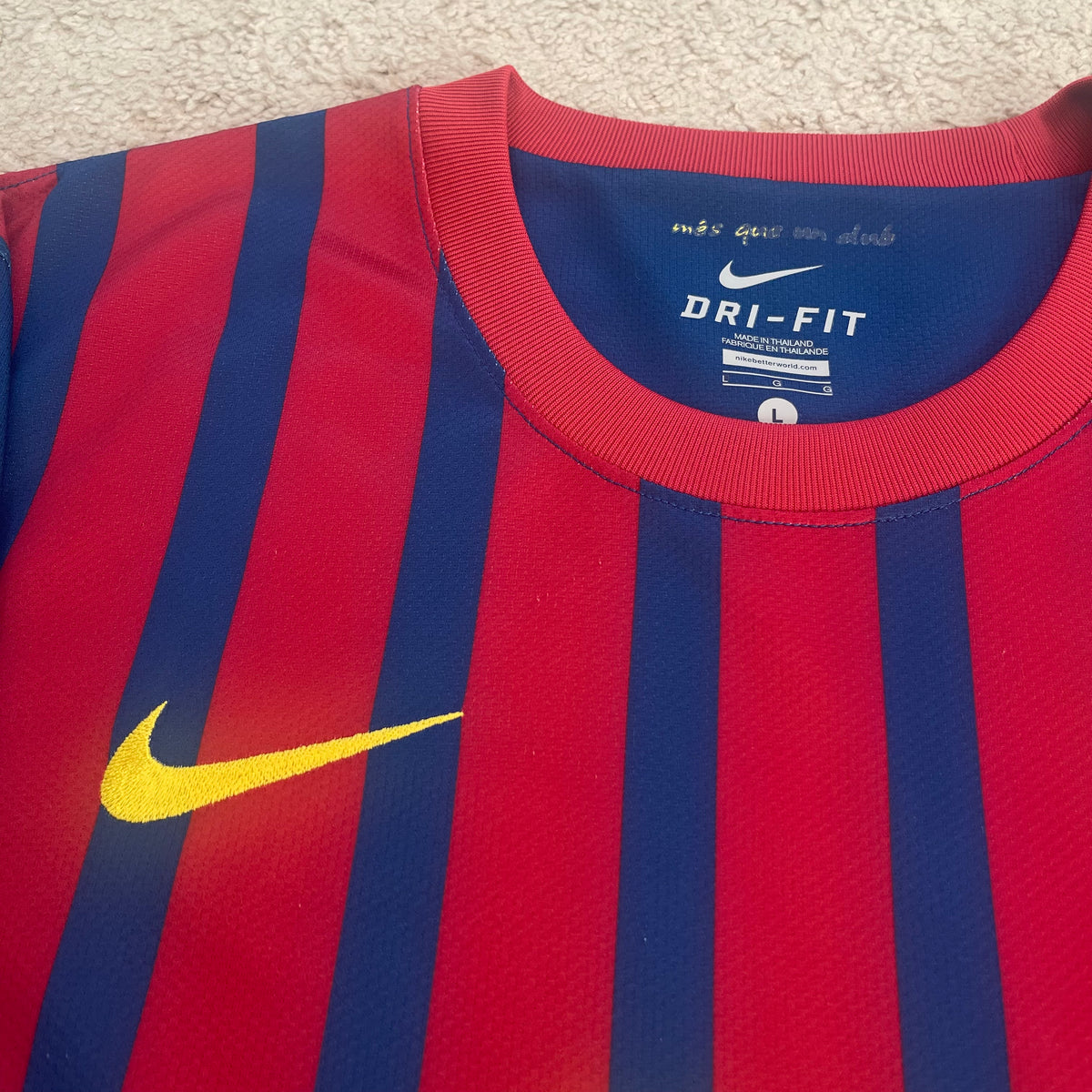 Barcelona 2011/12 home x Messi #10 (L)