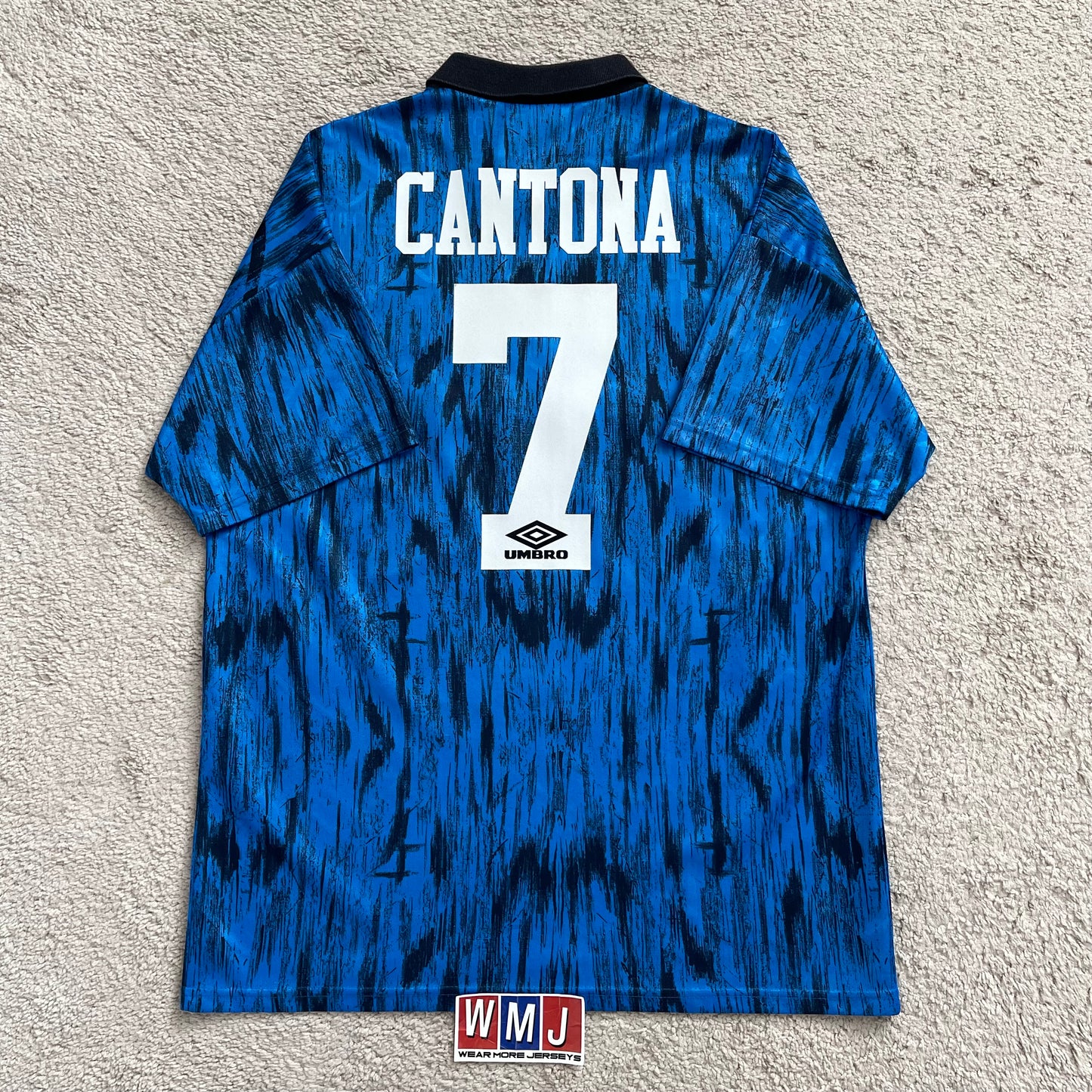 Manchester United 1992/93 away x Eric Cantona #7 (L)
