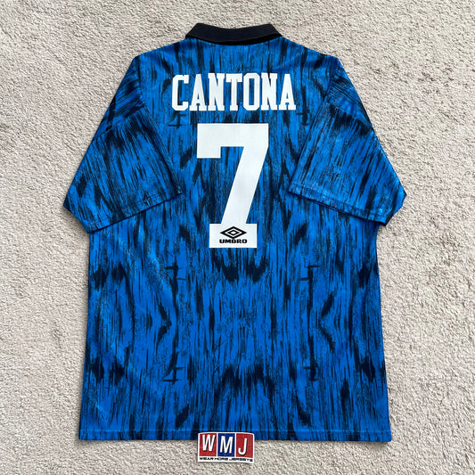 Manchester United 1992/93 away x Eric Cantona #7 (L)