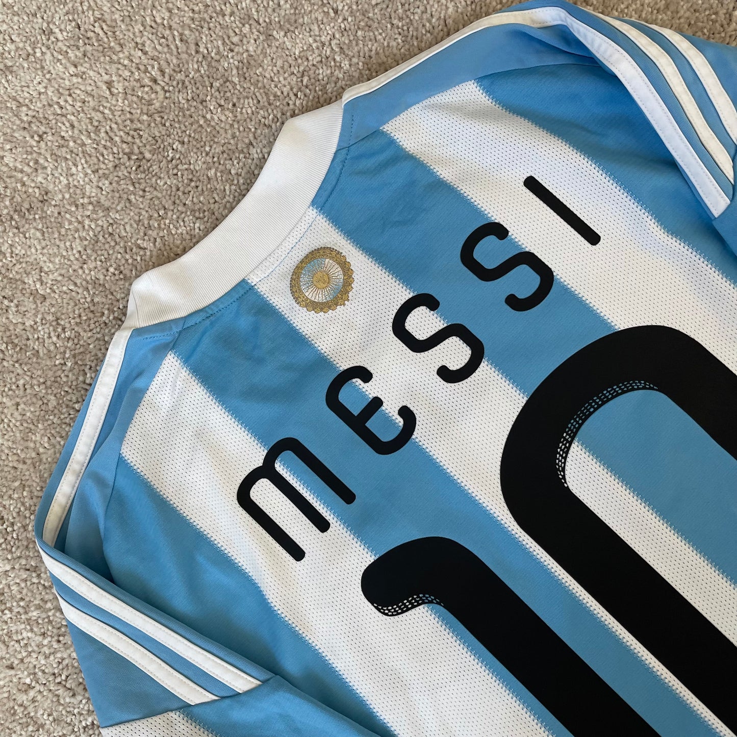 Argentina 2010 World Cup home x Messi #10 (L)