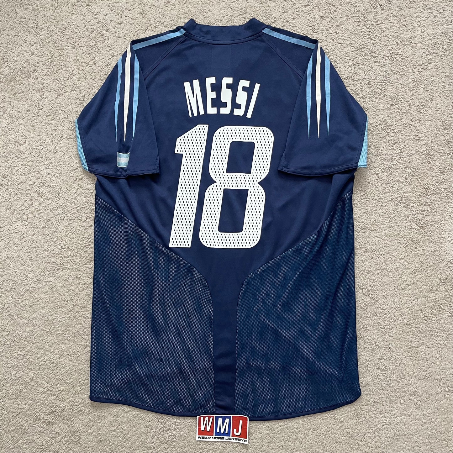 Argentina 2004/05 away x Messi #18 (M)