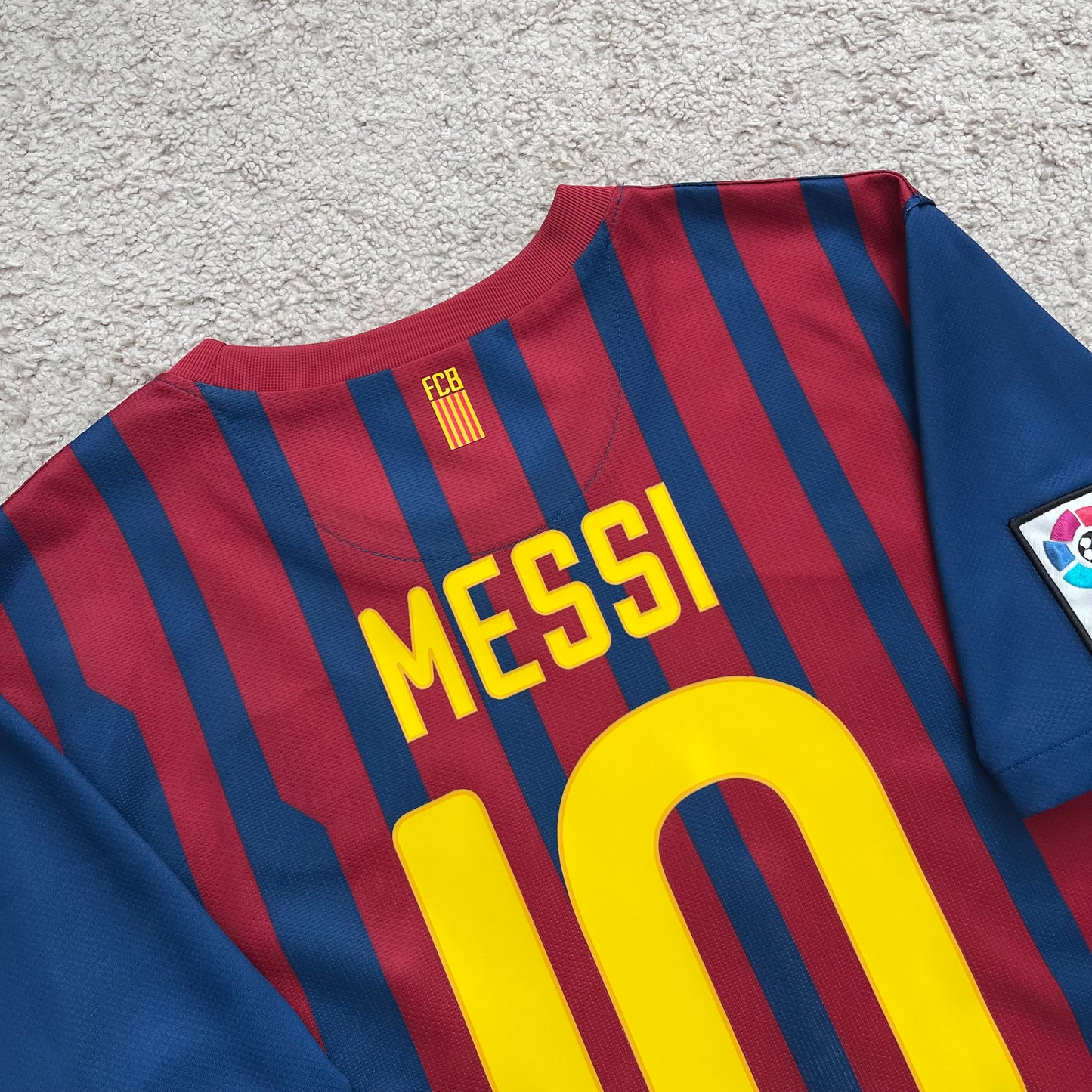 Barcelona 2011/12 home x Messi #10 (L)