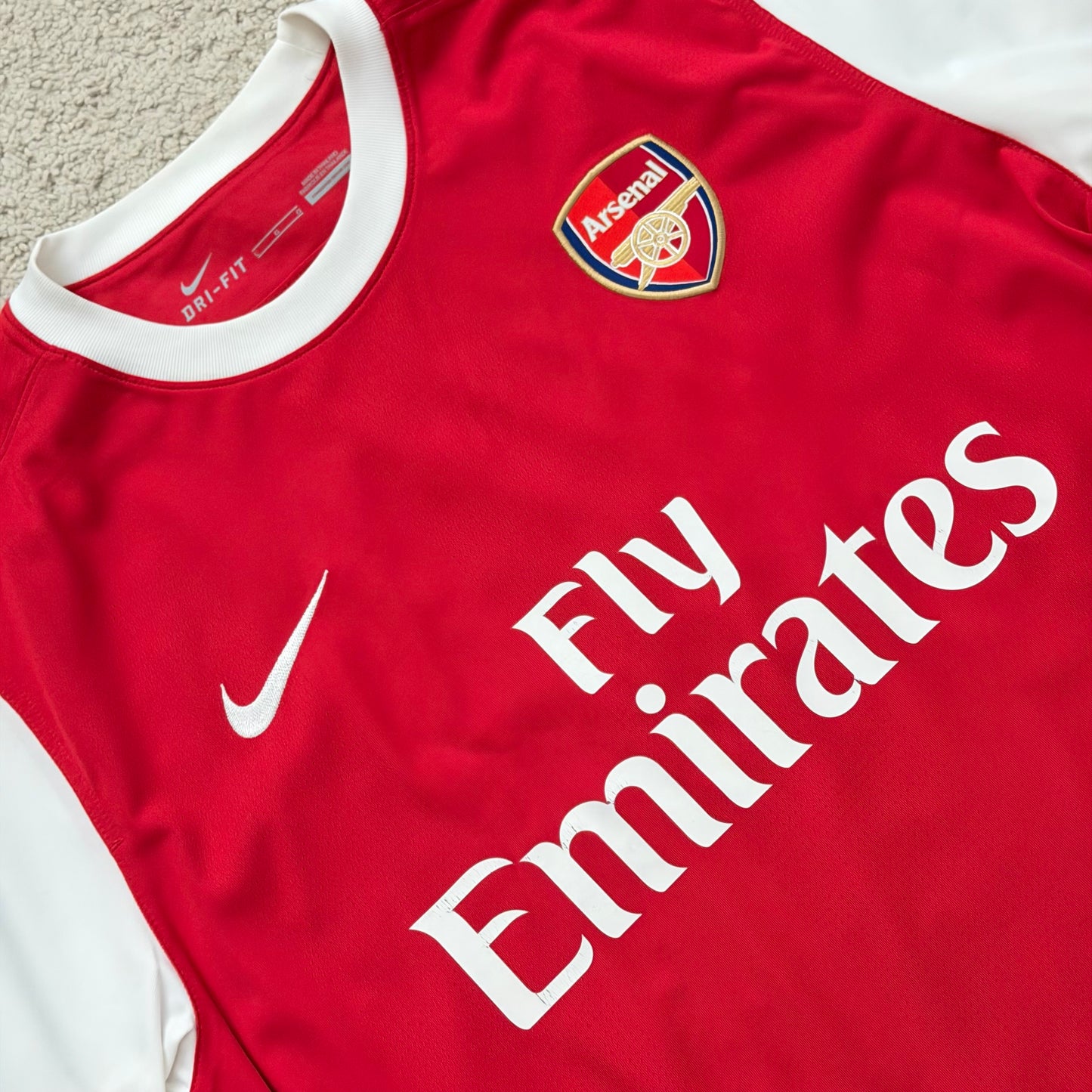 Arsenal 2010/11 home x Carlos Vela #11 (L)