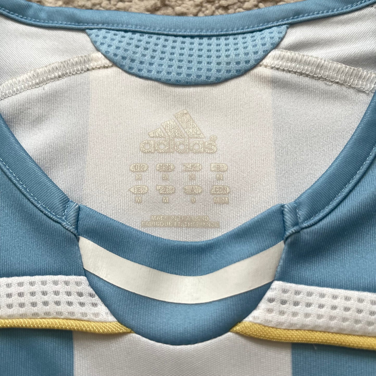 Argentina 2006 World Cup home x Messi #19 (M)