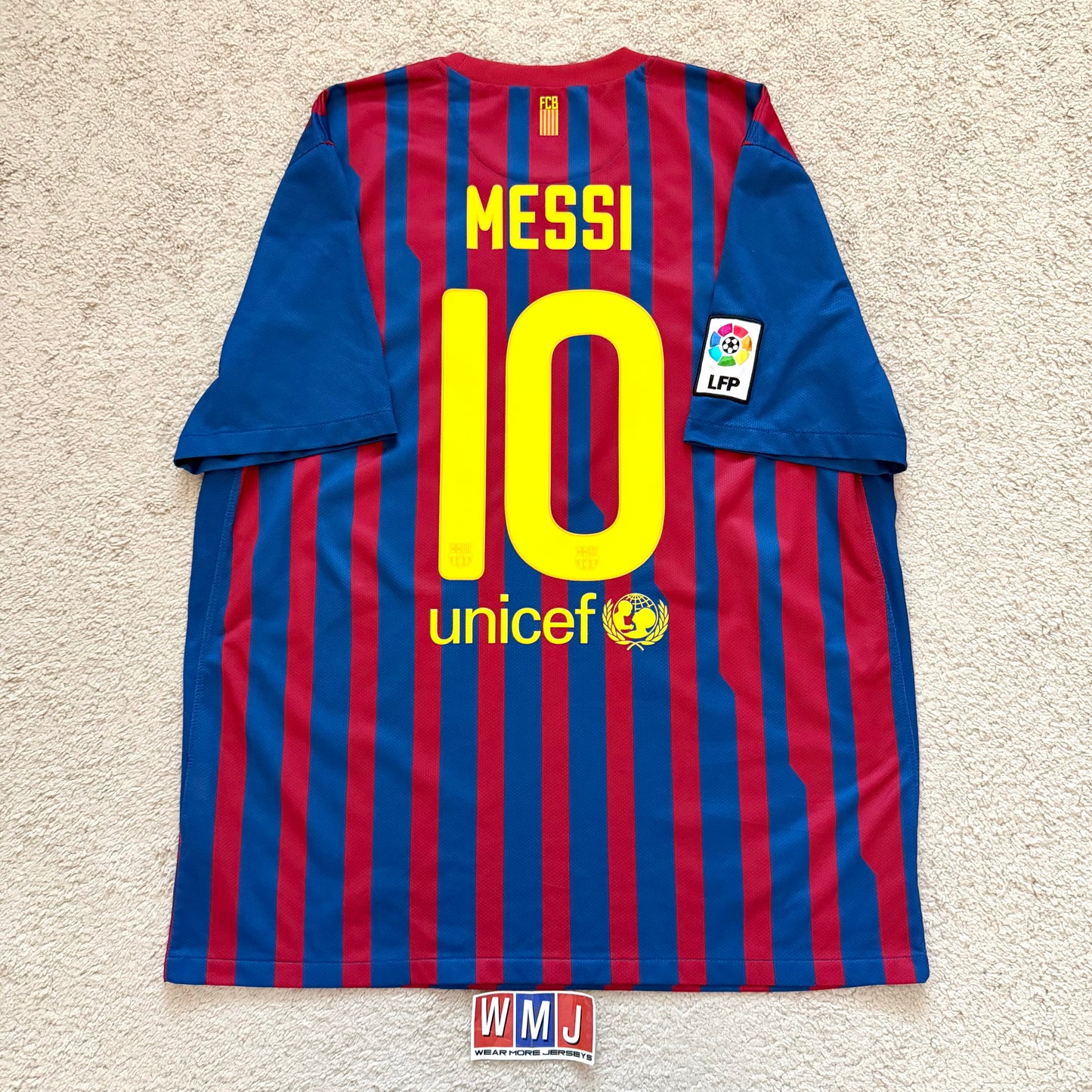 Barcelona 2011/12 home x Messi #10 (XL)