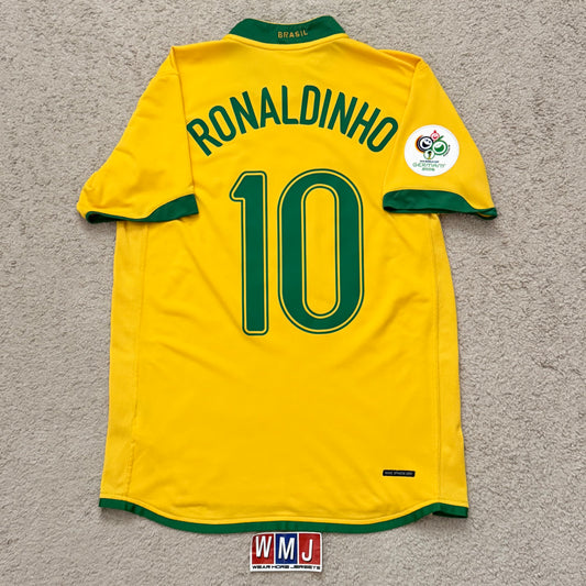 Brazil 2006 World Cup home x Ronaldinho #10 (M)