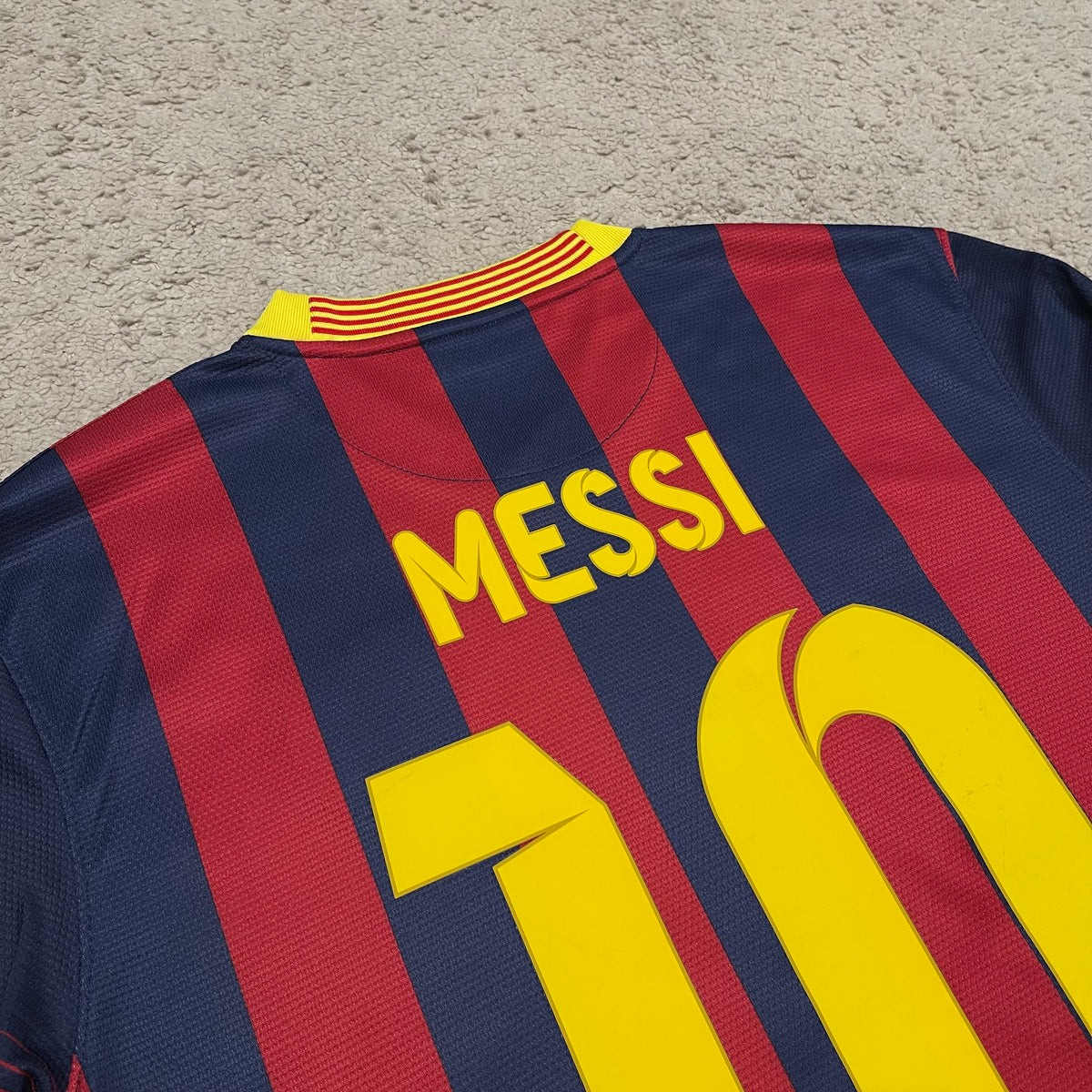 Barcelona 2013/14 home LONG SLEEVES x Messi #10 (M)