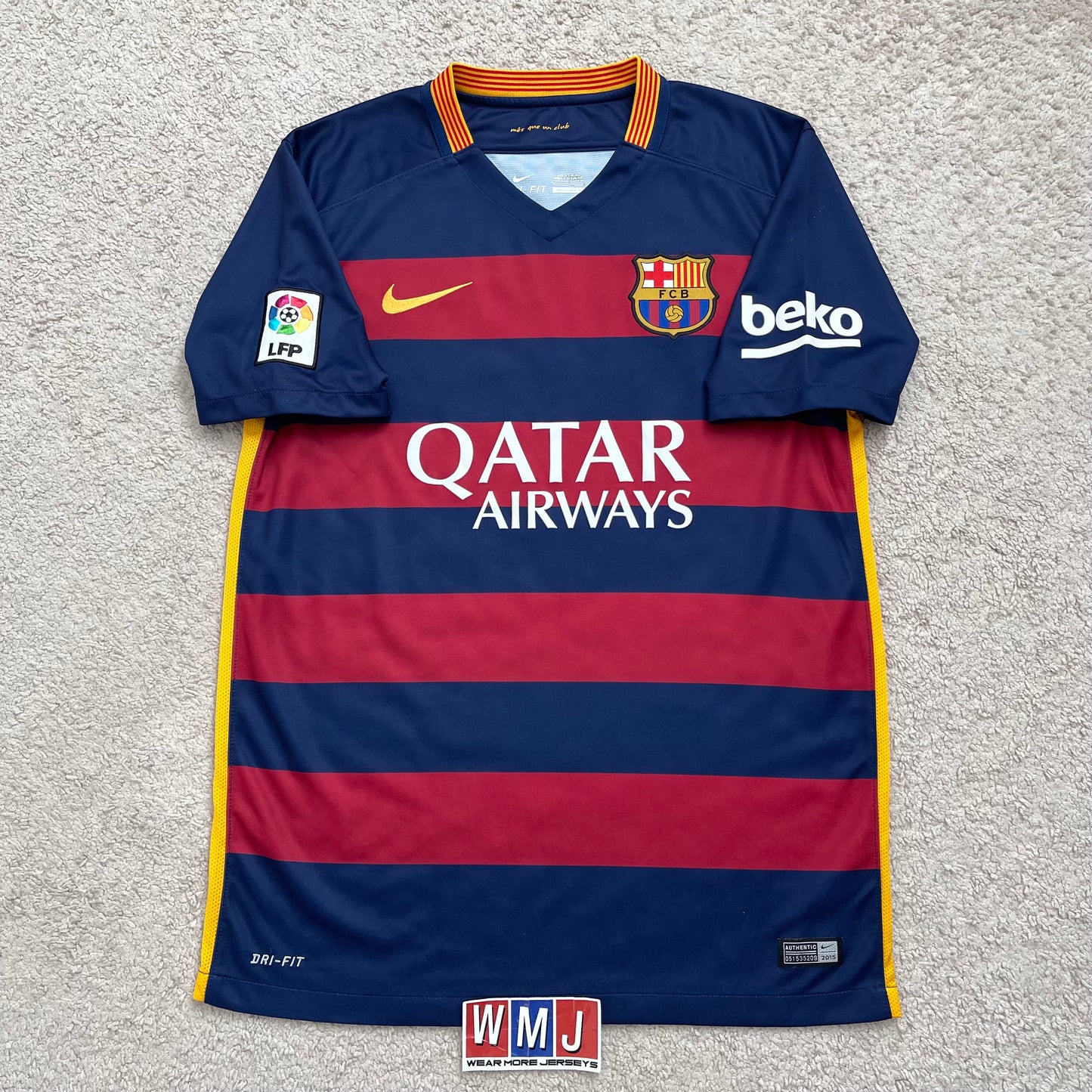 Barcelona 2015/16 home x Messi #10 (M)
