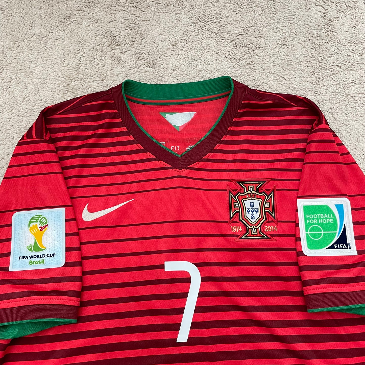 Portugal 2014 World Cup home x Cristiano Ronaldo #7 (M)