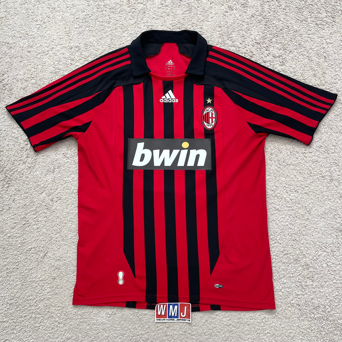 AC Milan 2007/08 home x Ricardo Kaká #22 (L)