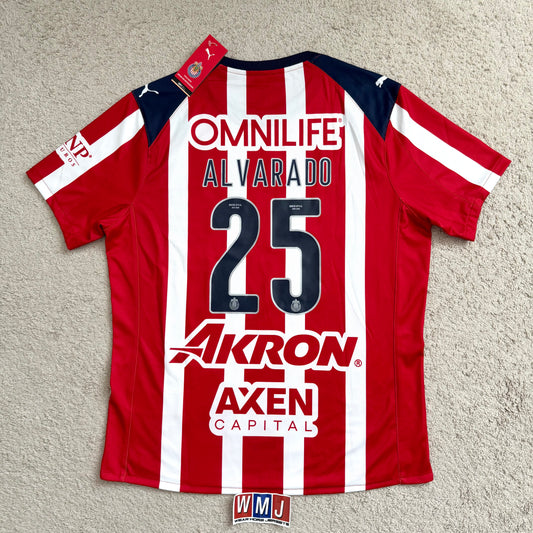 Chivas 2025/26 home x Roberto "Piojo" Alvarado #25 (L) *BRAND NEW WITH TAGS