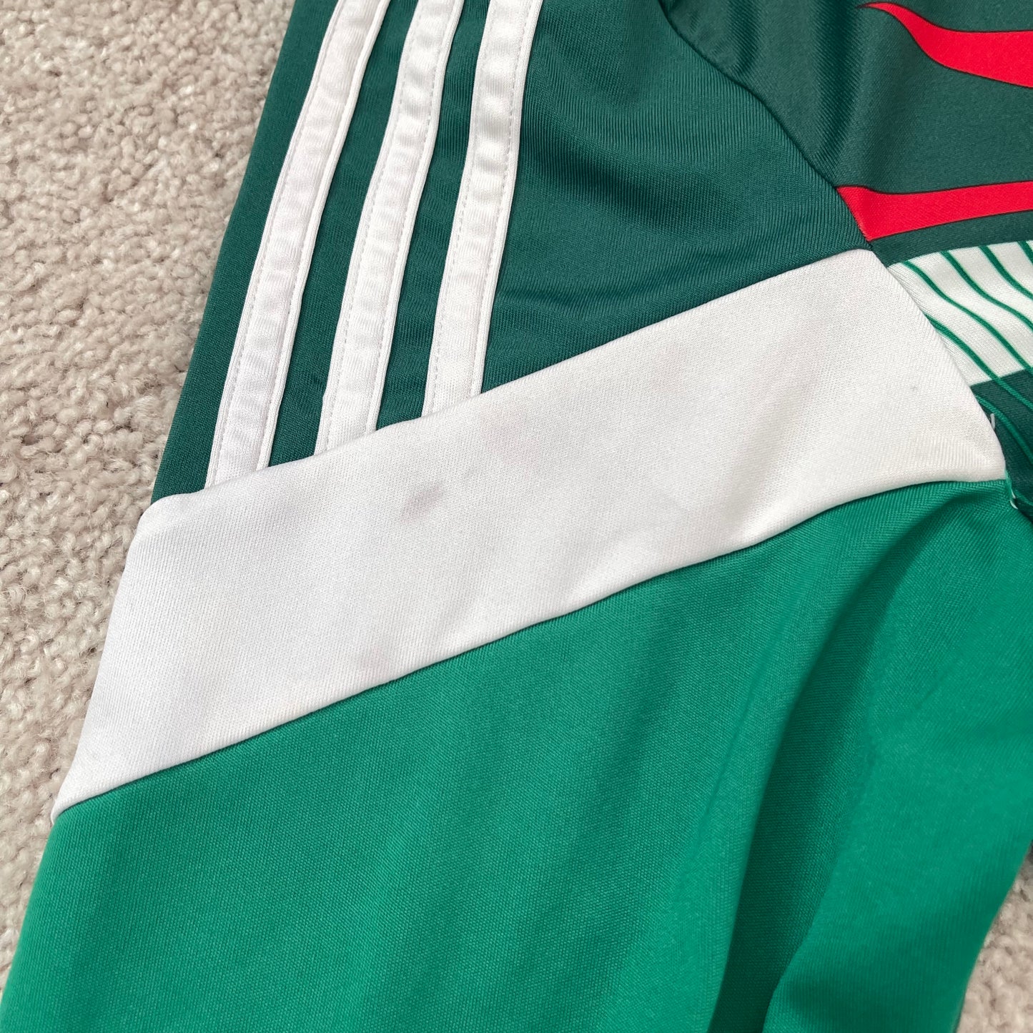 Mexico 2014 World Cup home LONG SLEEVES x Chicharito Hernandez #14 (S)