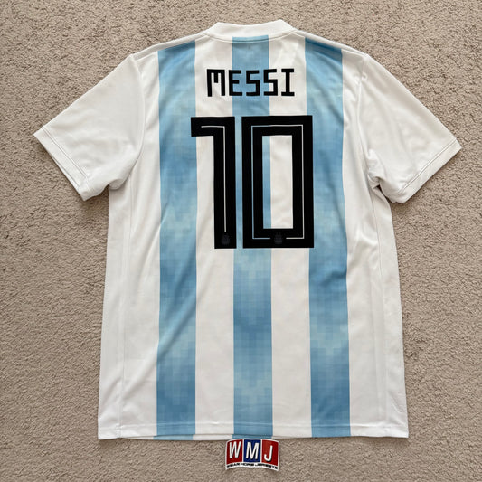 Argentina 2018 World Cup home x Messi #10 (L)