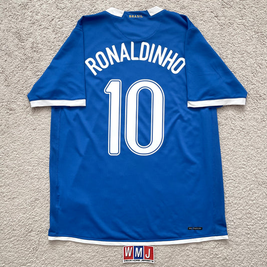 Brazil 2006 World Cup away x Ronaldinho #10 (L)