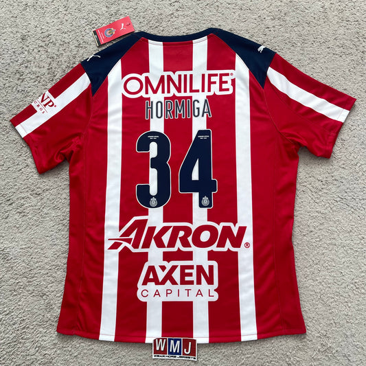 Chivas 2025/26 home x Armando 'Hormiga' González #34 (L) *BRAND NEW WITH TAGS
