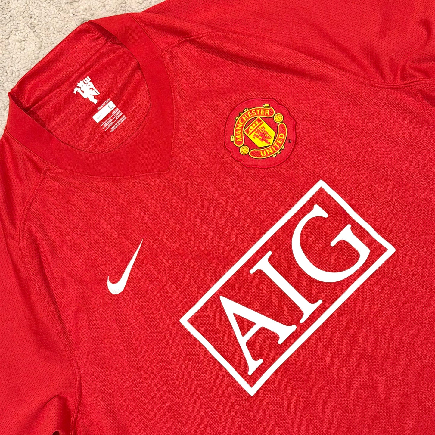 Manchester United 2007/2008/2009 x Cristiano Ronaldo #7 (L)