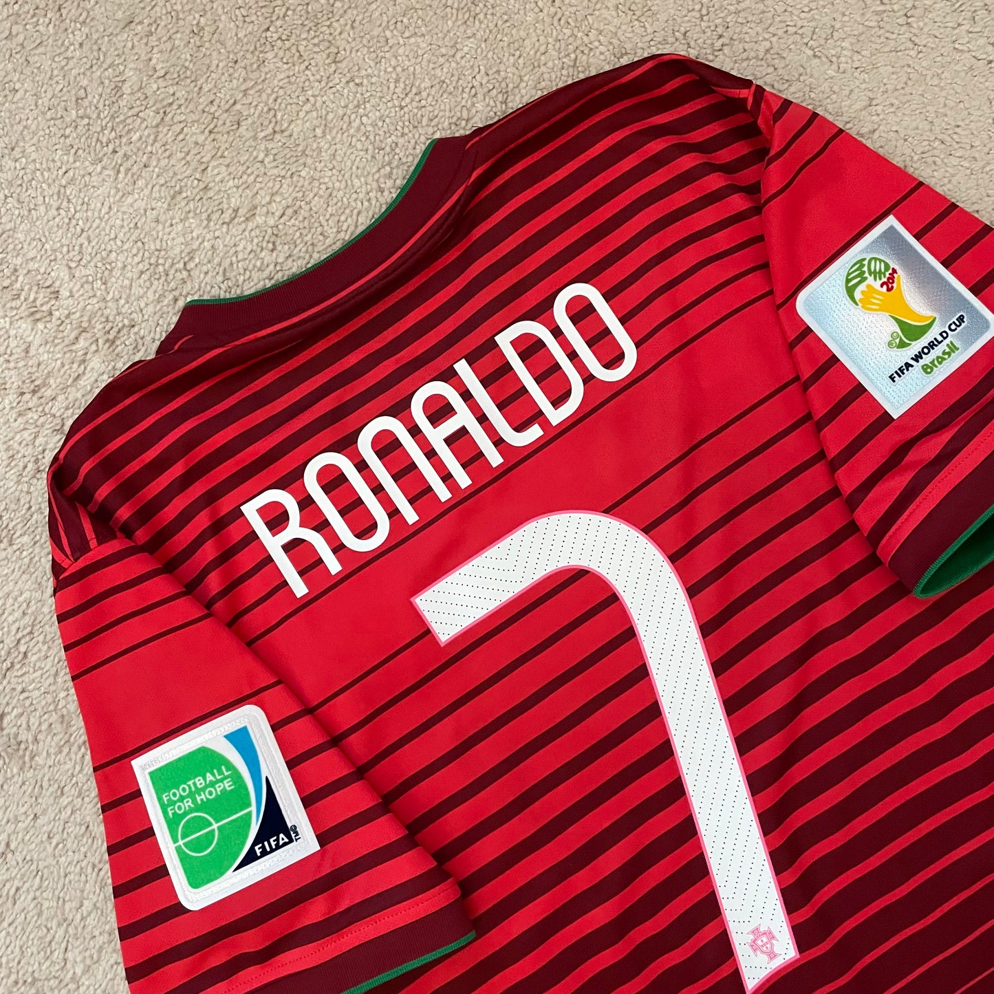 Portugal 2014 World Cup home x Cristiano Ronaldo #7 (M)