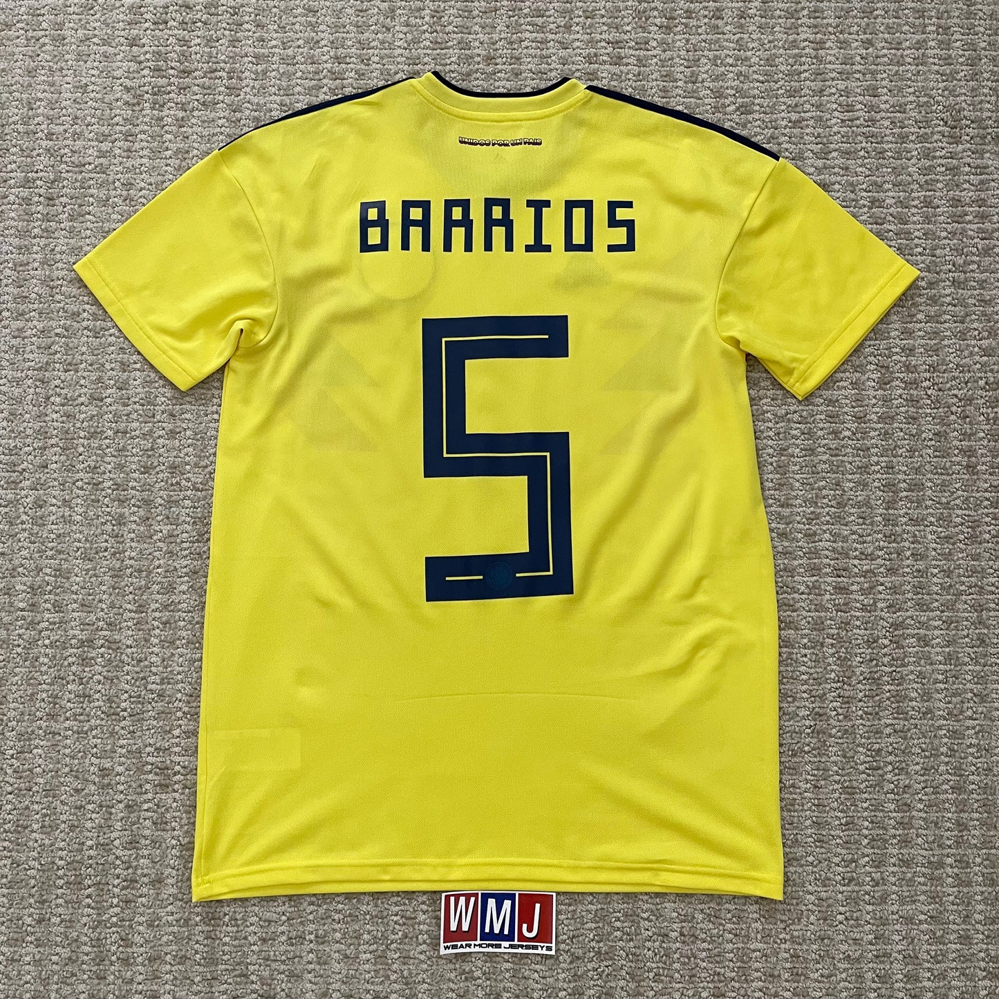 Colombia 2018 World Cup home x Wilmar Barrios #5 (M)