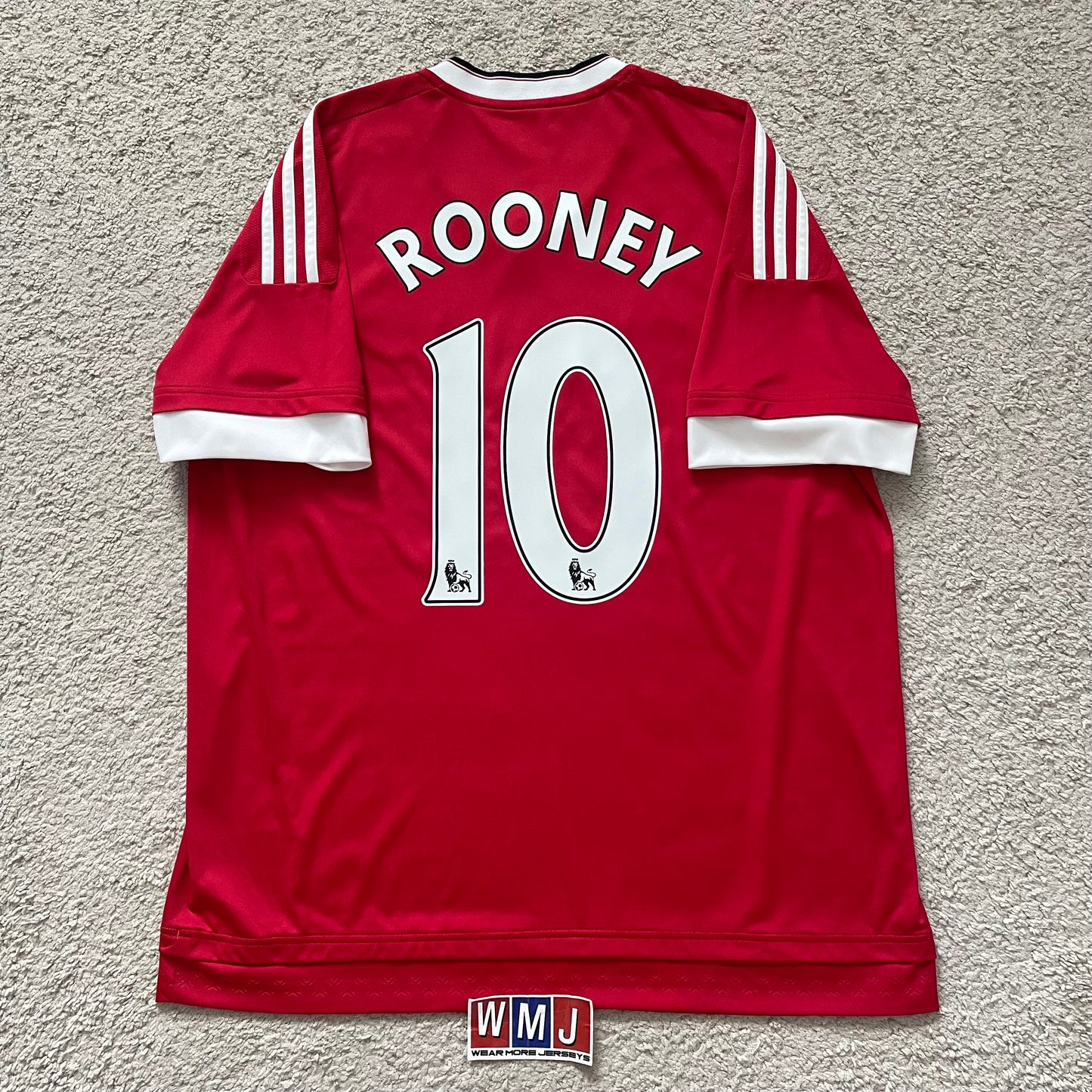 Manchester United 2015/16 home x Wayne Rooney #10 (XL)
