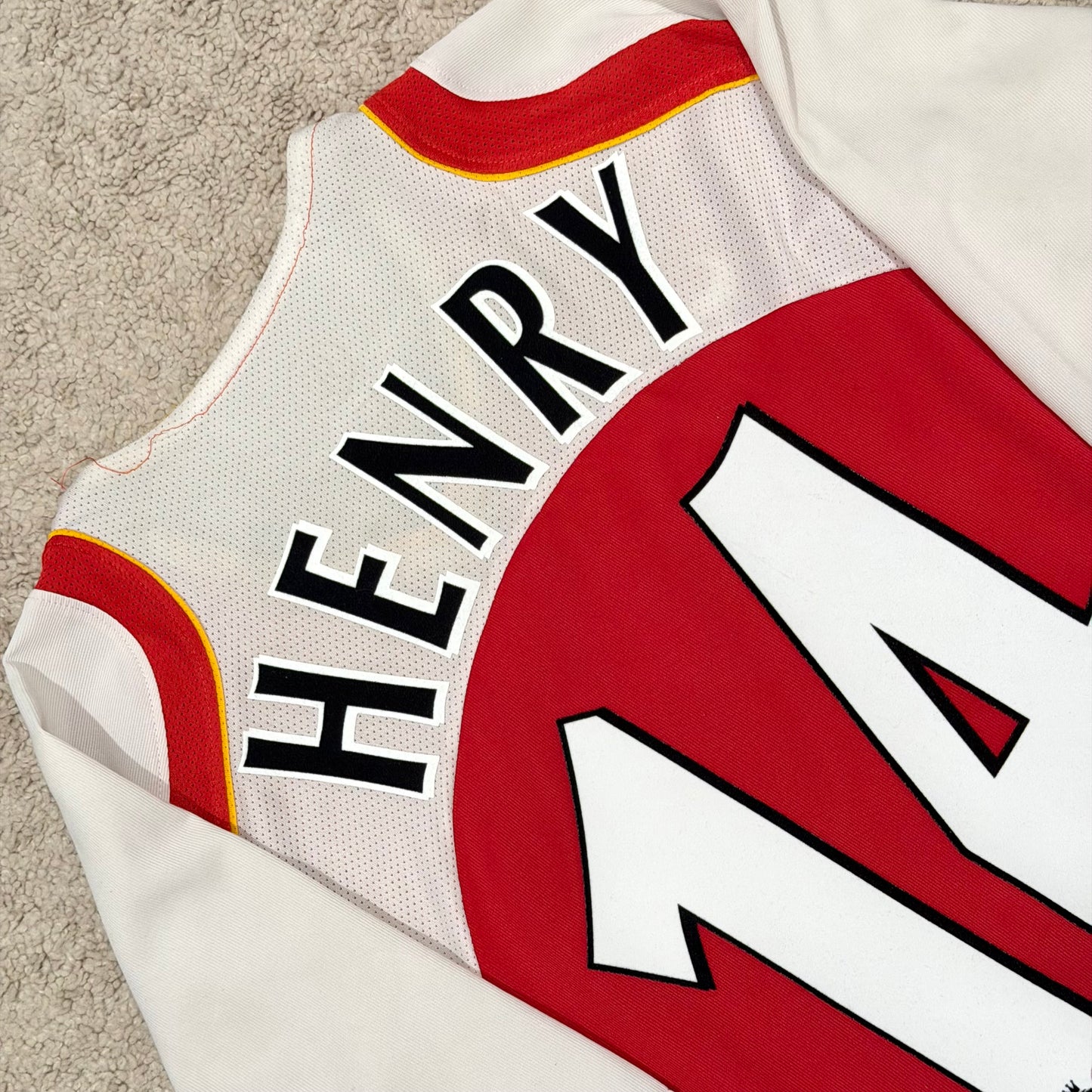 Arsenal 2004/05 home x Thierry Henry #14 (M) *has some small holes