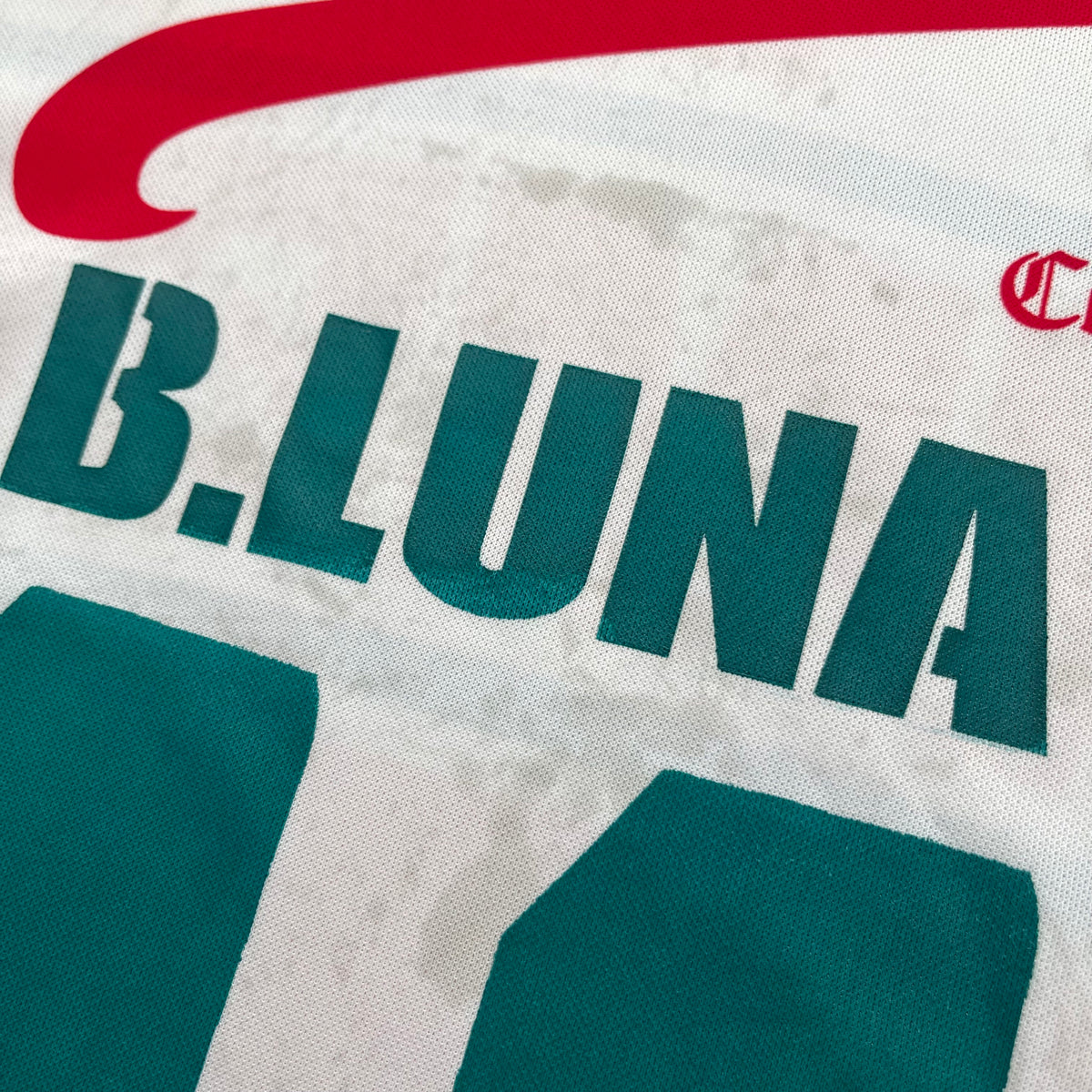 Necaxa 2001/02 home x Braulio Luna #11 (XL)