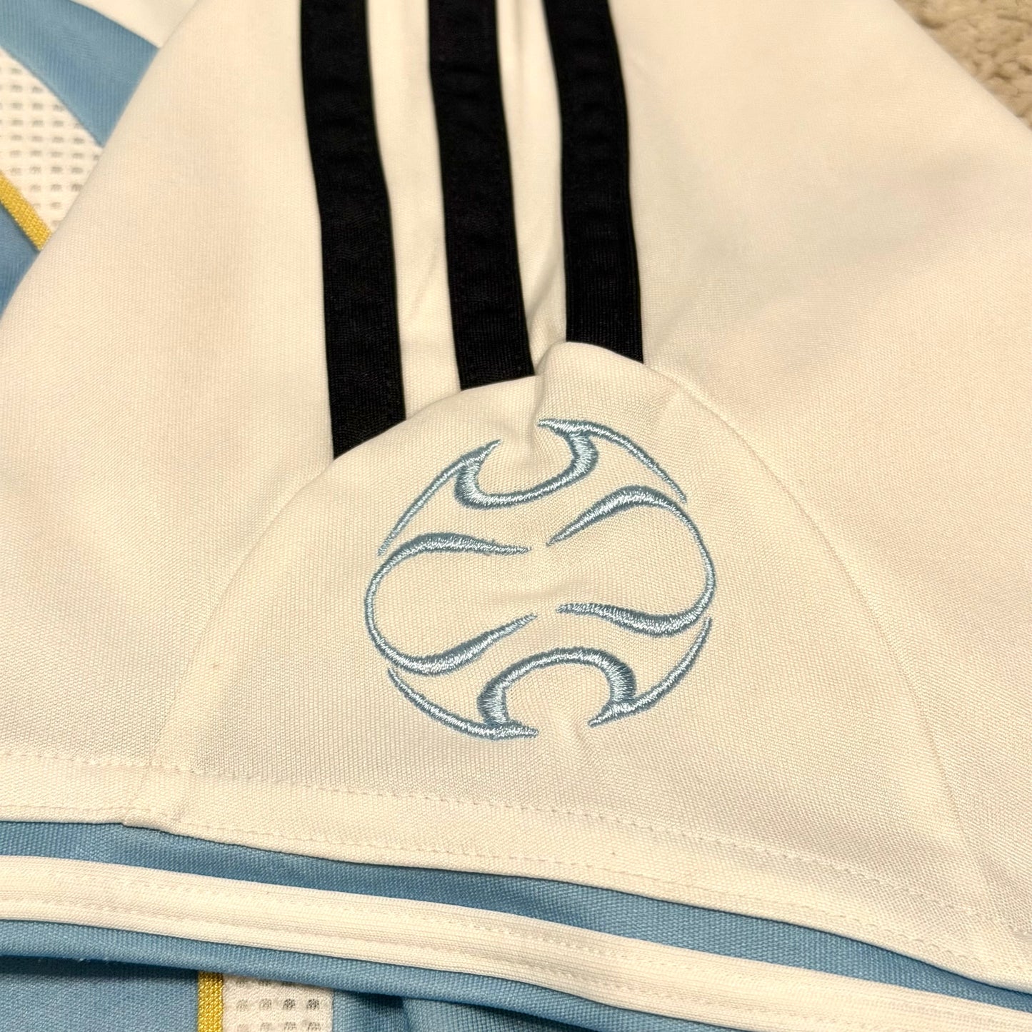 Argentina 2006 World Cup home PLAYER VERSION x Messi #19 (XL)