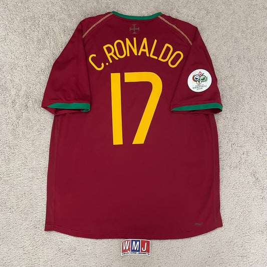 Portugal 2006 World Cup home x Cristiano Ronaldo #17 (L)
