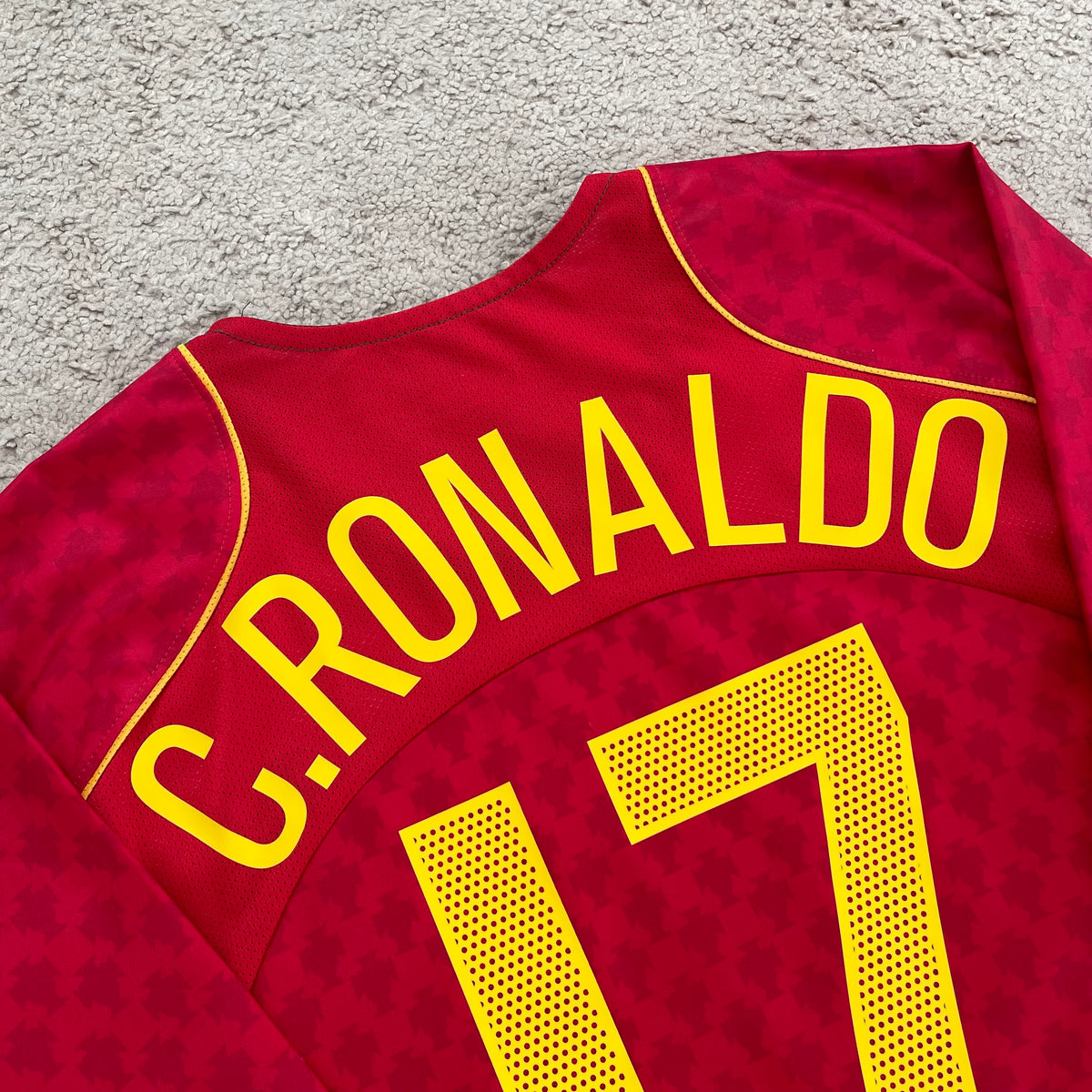 Portugal 2004 EURO home x Cristiano Ronaldo #17 (L)
