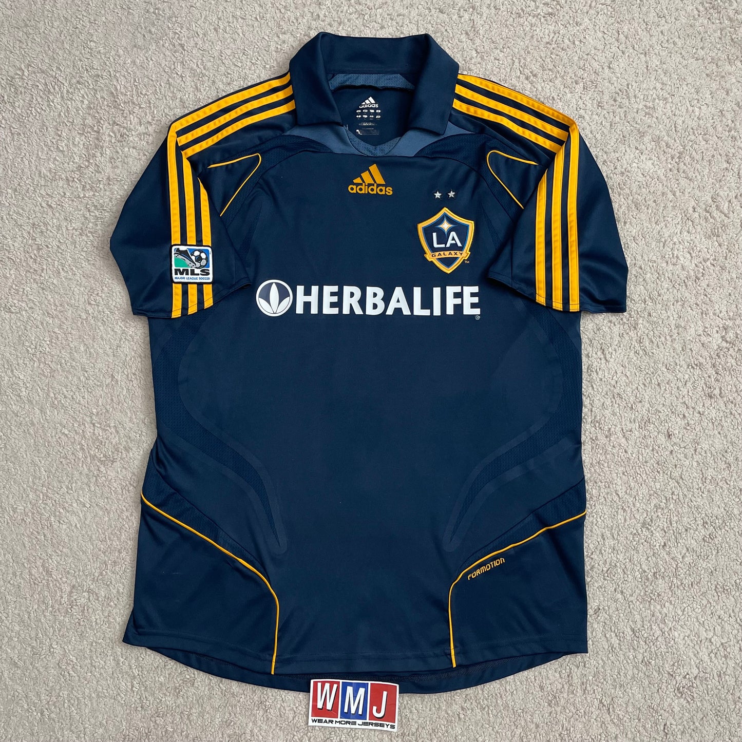 LA Galaxy 2007/08 away PLAYER VERSION x Landon Donovan #10 (L)