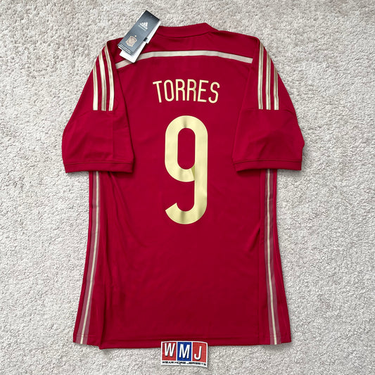 Spain 2014 World Cup home x Fernando 'El Niño' Torres (S) *BRAND NEW WITH TAGS