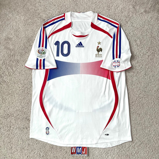 France 2006 World Cup away x Zinedine Zidane #10 (XL)