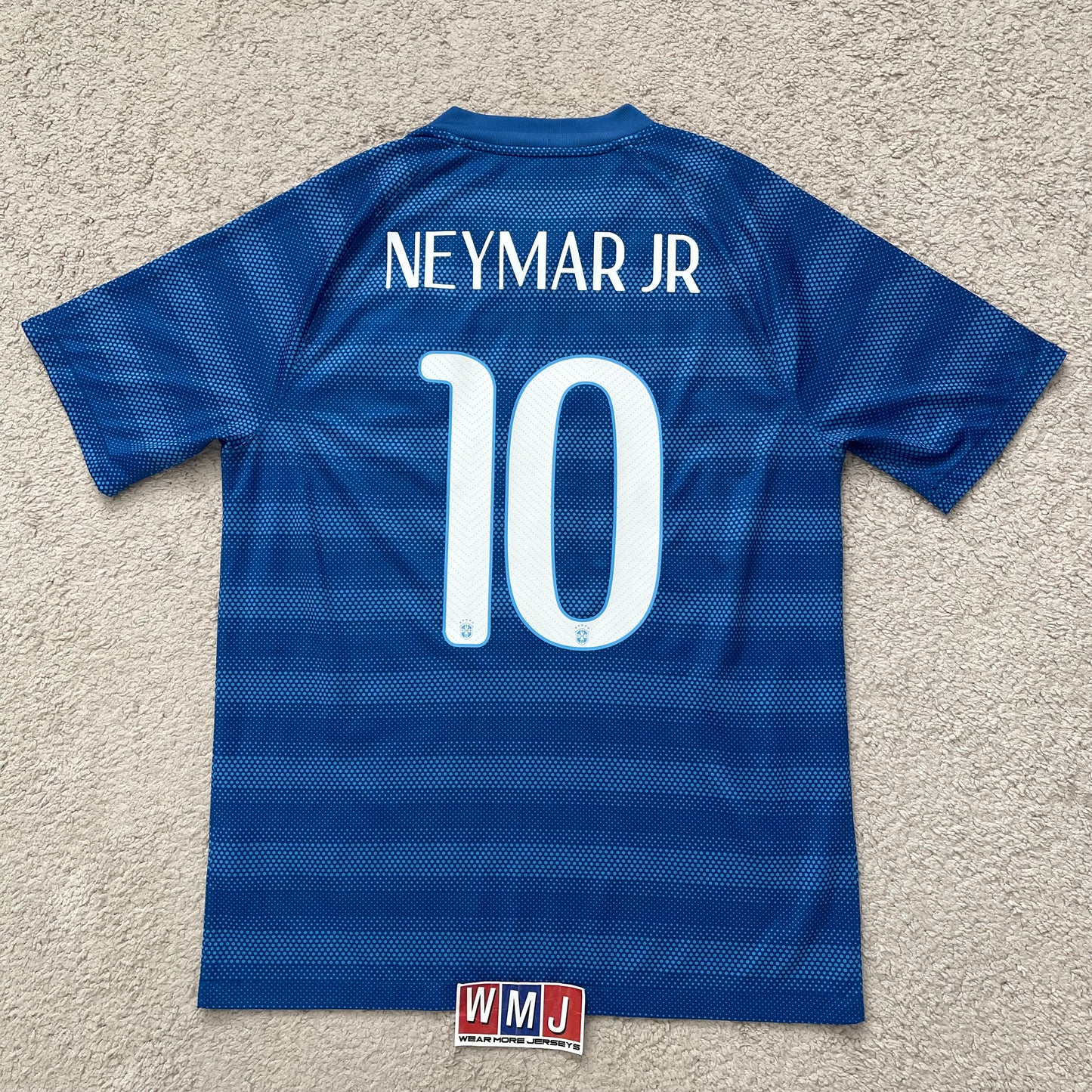 Brazil 2014 World Cup away x Neymar Jr #10 (M)