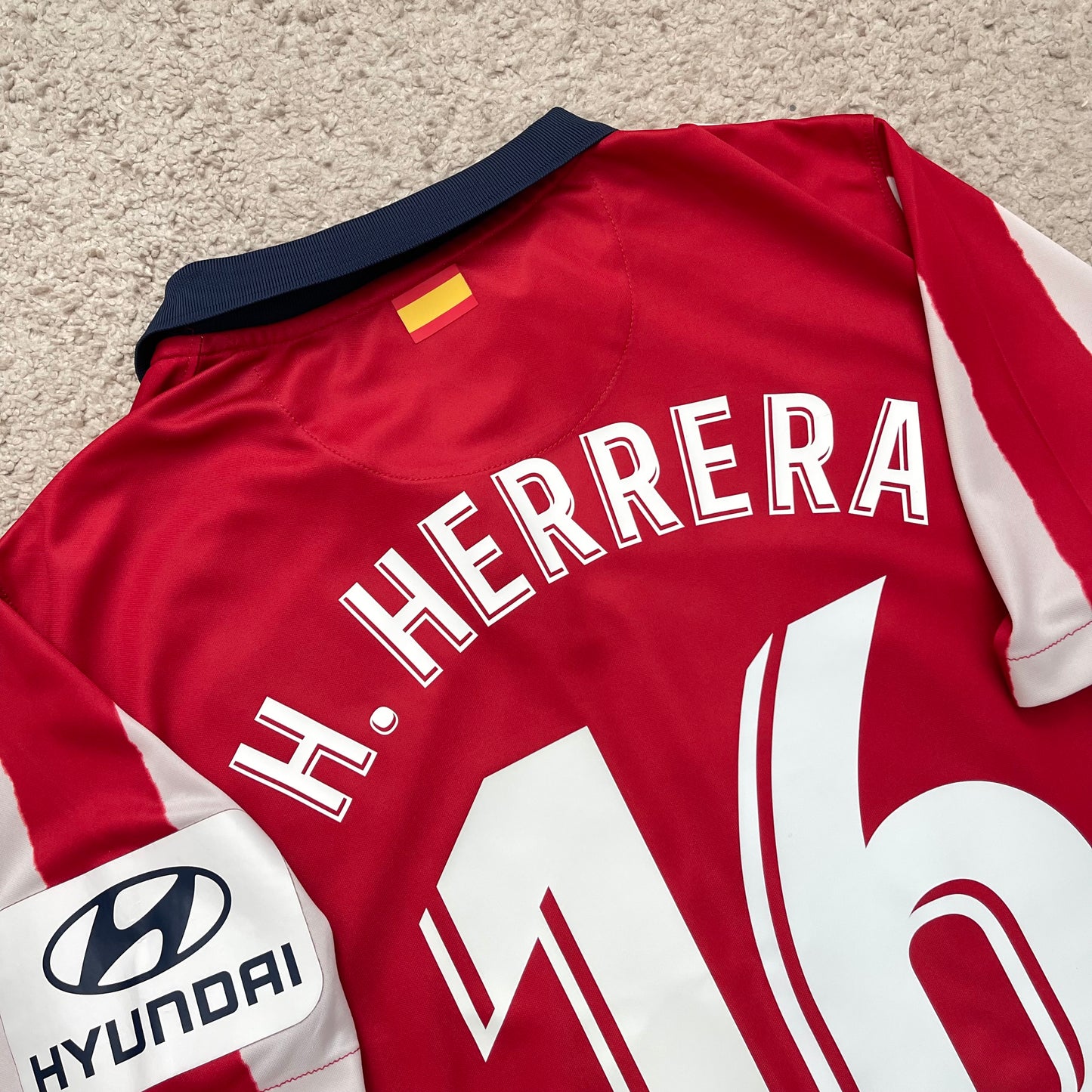Atletico Madrid 2020/21 home x Hector Herrera #16 (M)