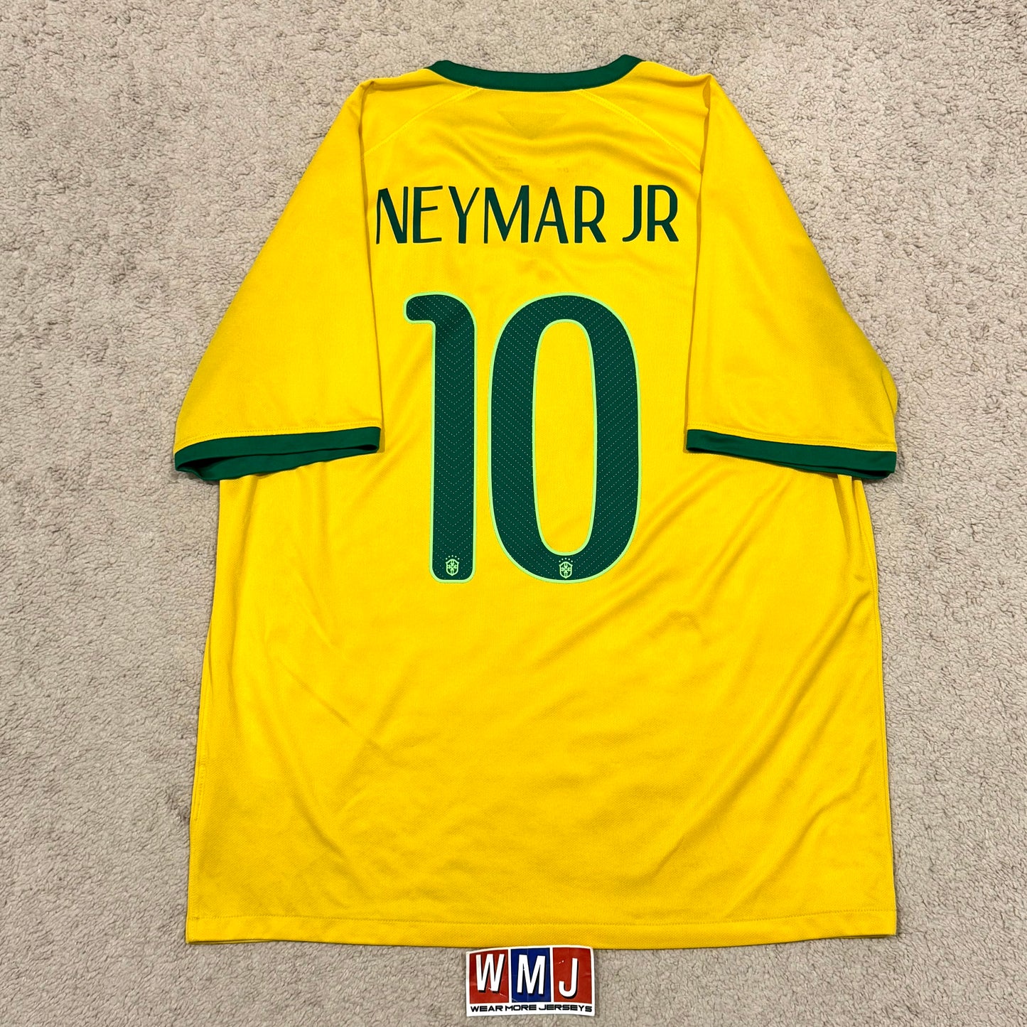 Brazil 2014 World Cup home x Neymar Jr #10 (L)
