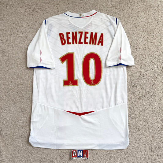 Olympique Lyonnais 2008/09 home x Karim Benzema #10 (L)