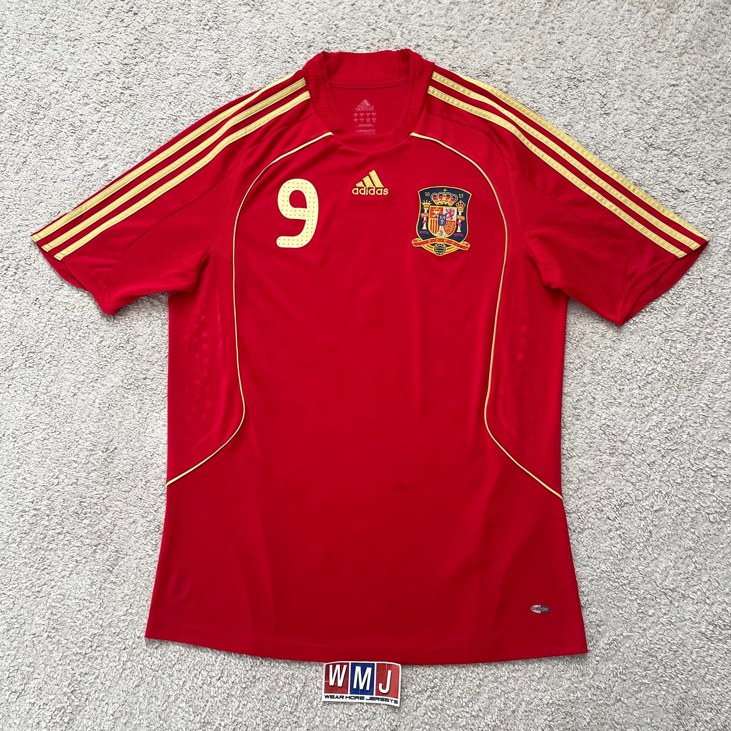 Spain 2008 EURO home x Fernando 'El Niño' Torres #9 (L)