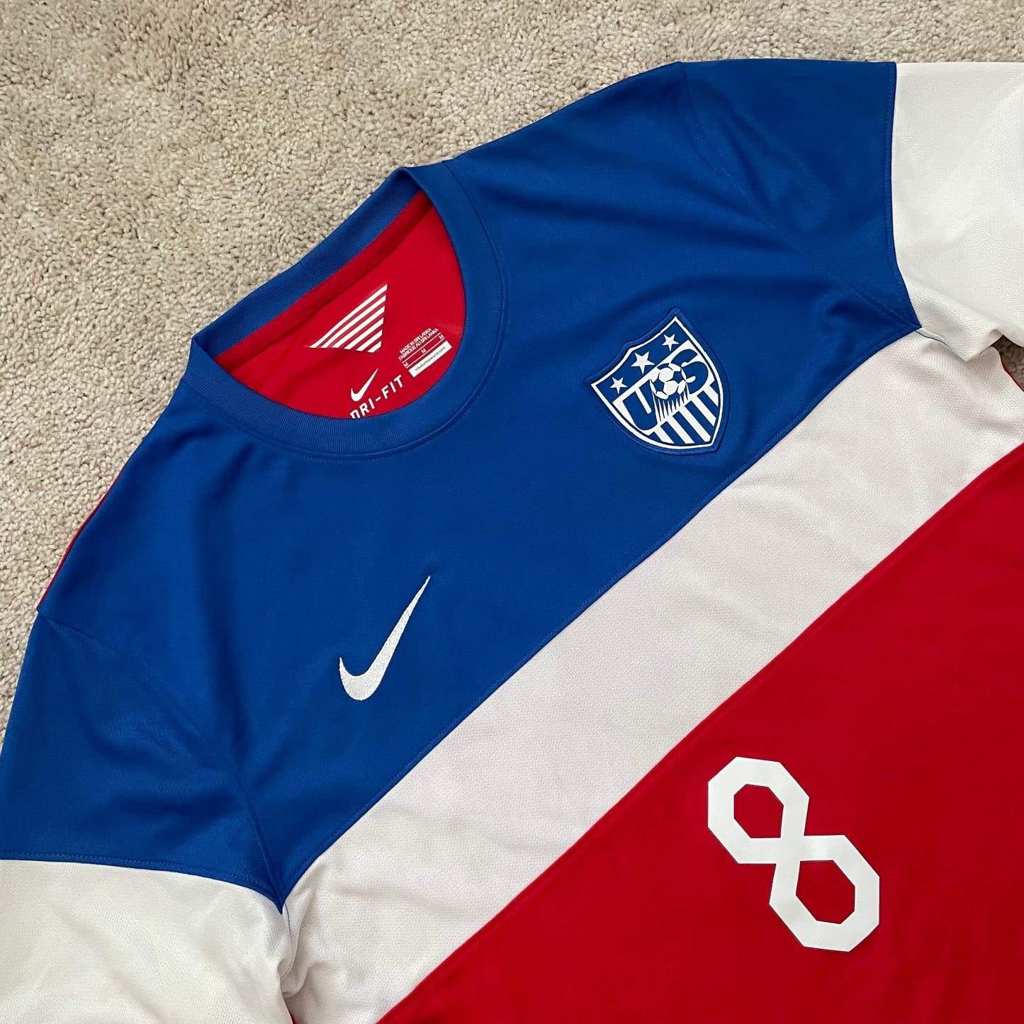 USA 2014 World Cup away x Clint Dempsey #8 (M)