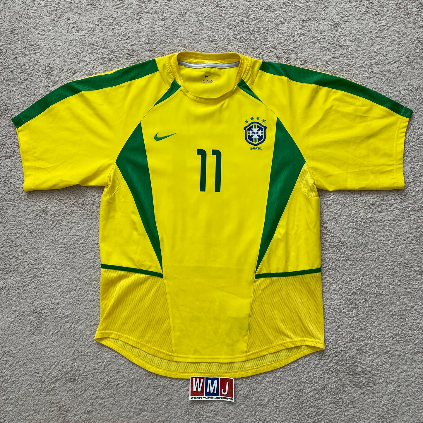 Brazil 2002 World Cup x Ronaldinho #11 (M)