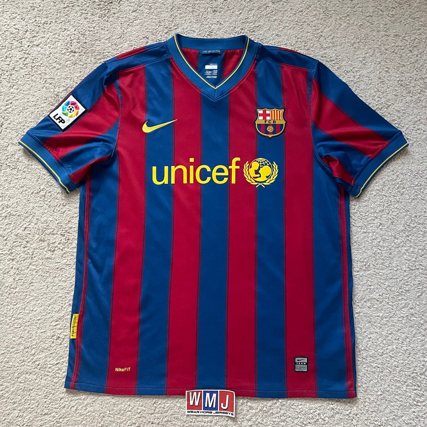 Barcelona 2009/10 home x Messi #10 (L)