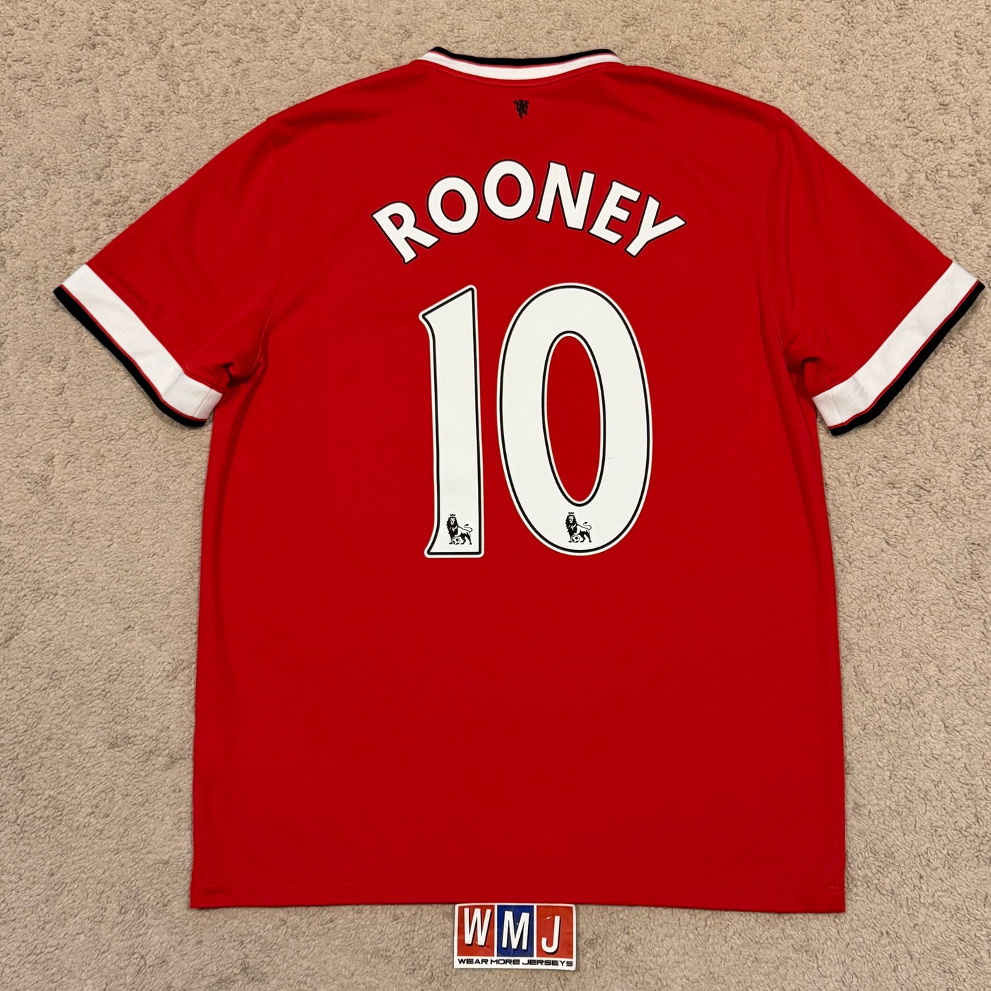 Manchester United 2014/15 home x Wayne Rooney #10 (L)