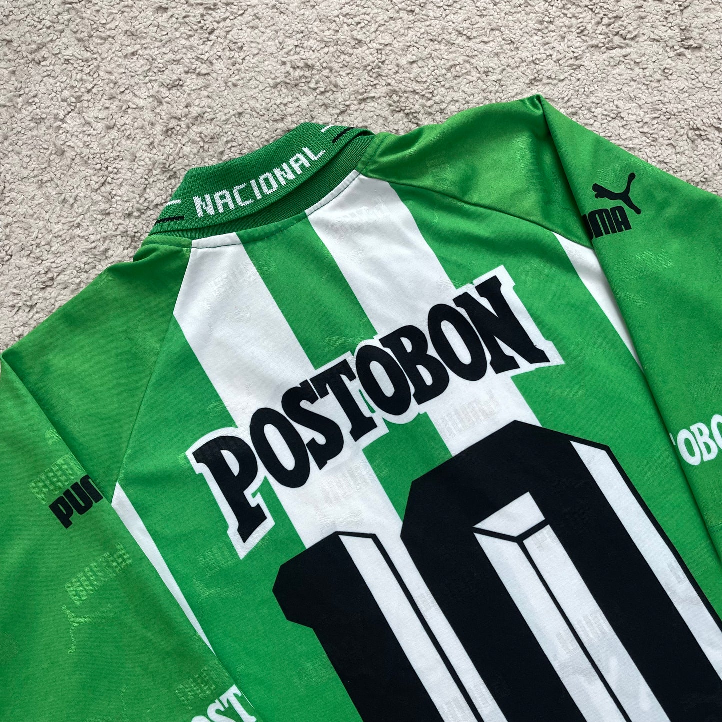 Atletico Nacional 2000/01 home x Jorge Agudelo #10 (M)