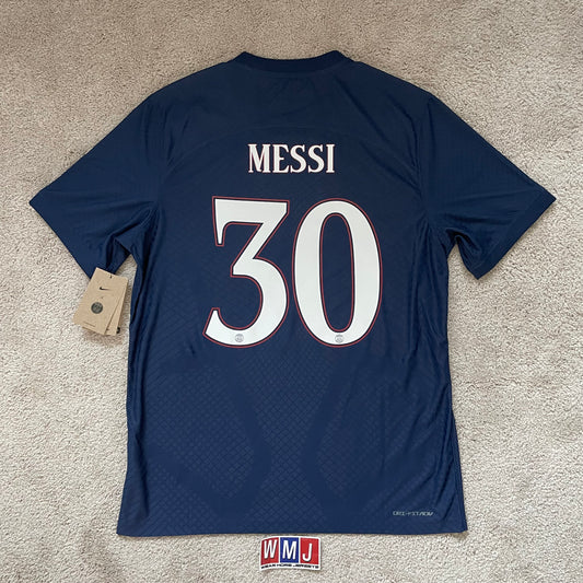 PSG 2022/23 home PLAYER VERSION x Messi #30 (L) *BRAND NEW WITH TAGS
