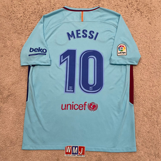 Barcelona 2017/18 away x Messi #10 (XL)