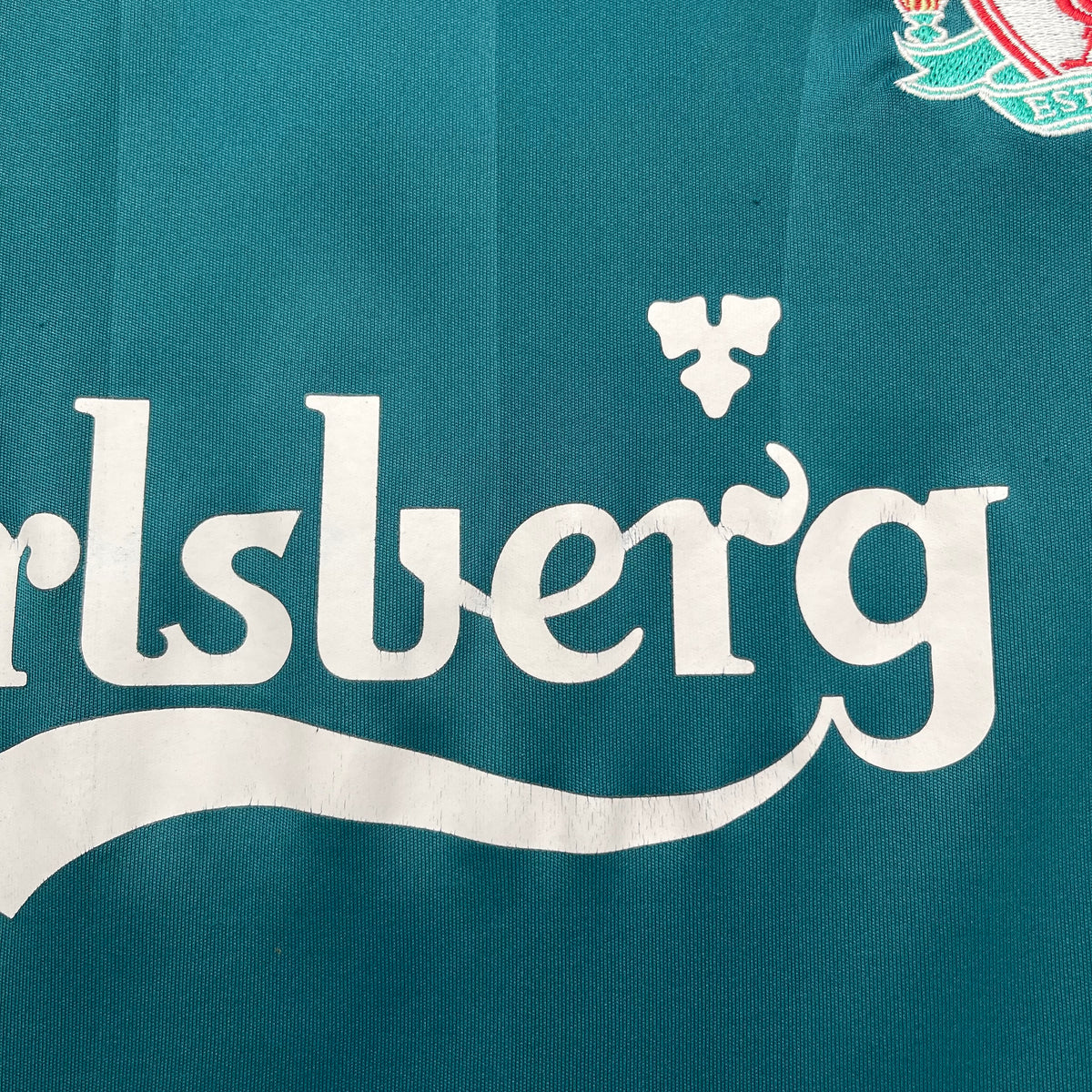 Liverpool 2008/09 third x Fernando 'El Niño' Torres #9 (M) *small hole on bottom corner