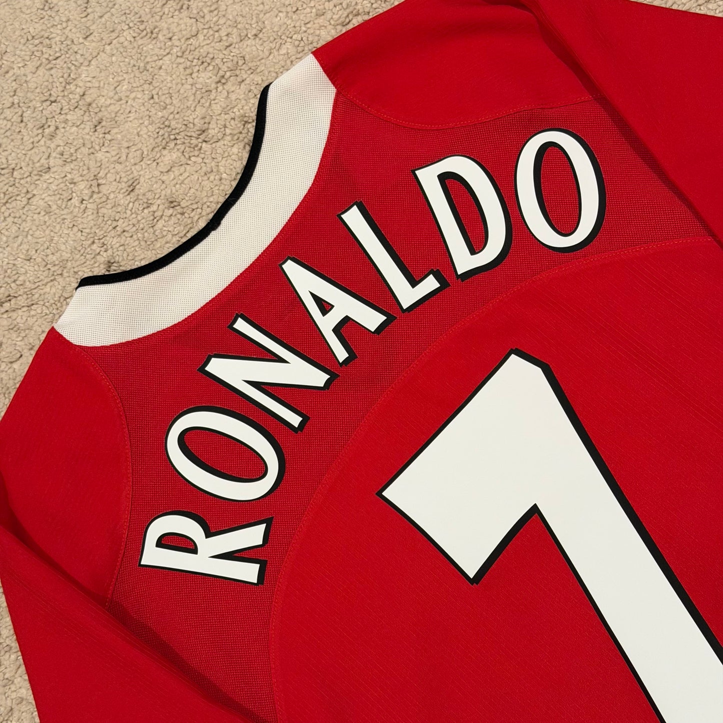 Manchester United 2004/2005/2006 home x Cristiano Ronaldo #7 (XL)