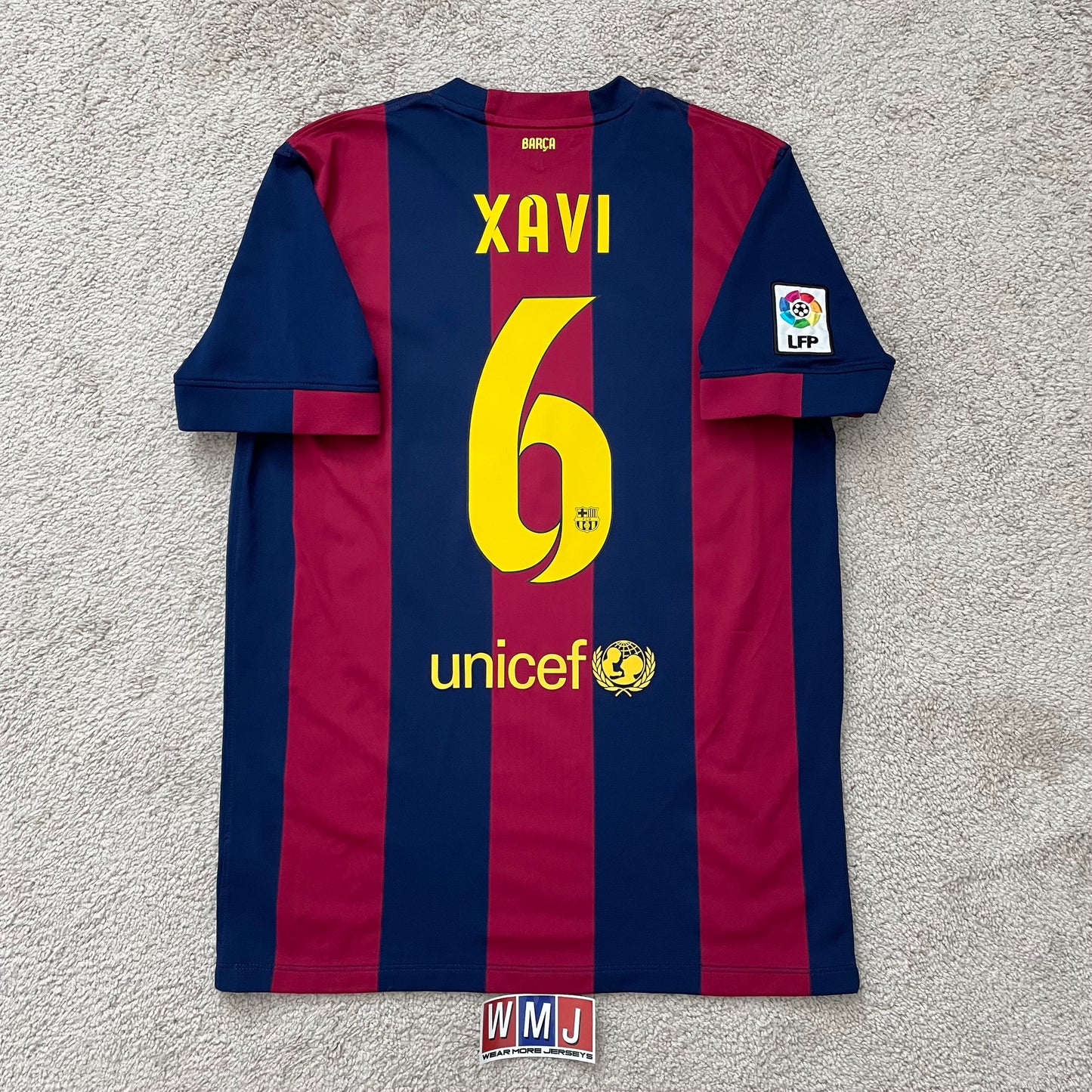 Barcelona 2014/15 home x Xavi FAREWELL EDITION #6 (L)