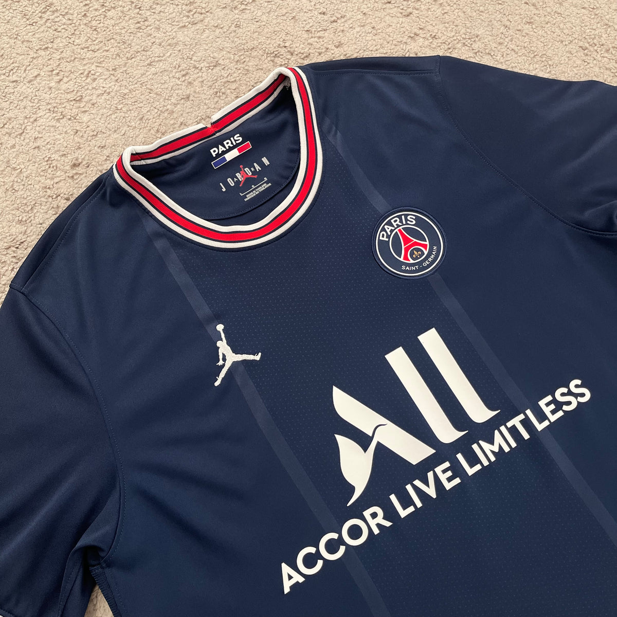 PSG 2021/22 home x Jordan x Messi #30 (L)