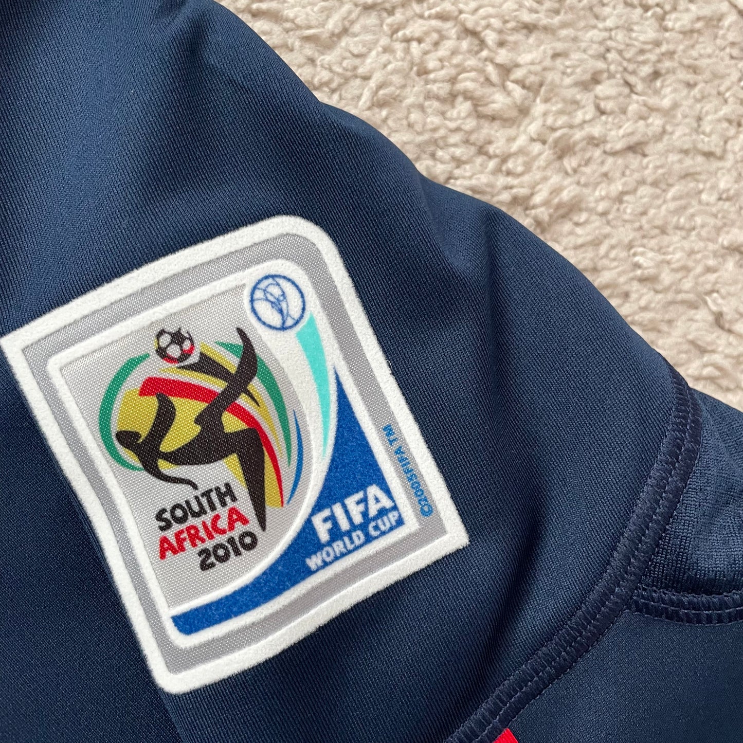 Spain 2010 World Cup away x Andres Iniesta #6 (M)